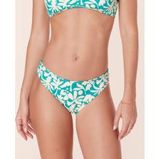 Andie The Bikini Bottom Eco Nylon Spruce Flora