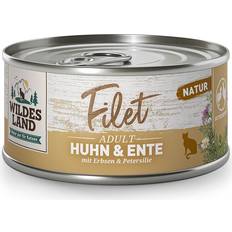 Filet Huhn Ente Erbsen Futter