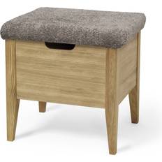 Torkelson Bänkar Torkelson Klinte Oiled Oak with Abriamo Brown Bänk