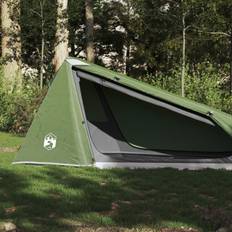 vidaXL Tunneltelt for camping 1 person grønn vanntett