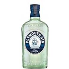 Plymouth Gin Beer & Spirits Plymouth Gin Plymouth Navy Strength Gin – Hochprozentiger Dry Gin mit dezenter Wacholdernote und ausgewogenen Zitrusaromen – Für experimentierfreudige Genießer und passionierte Bartender – 1 x 0,7 l