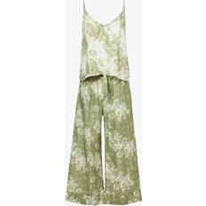 Linen - Women Pajamas Desmond & Dempsey Flowers Of Time Cami Trouser Set