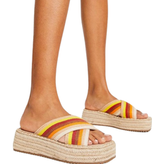 Åben tå Espadrillos ASOS DESIGN Jazlyn - Multicolor