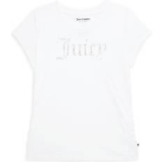 Juicy Couture Girls Tops Juicy Couture Girls' Bling T-Shirt White