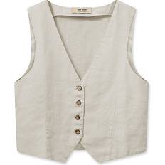 Mos Mosh Damen Westen Mos Mosh Gilet MMMELKATI beige