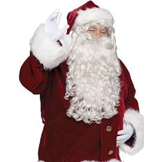 Wigs Fun World Super Deluxe Santa Claus Wig & Beard Set