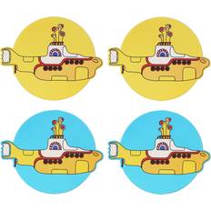 Yellow Coasters The Beatles Yellow Submarine Set Coaster