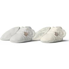 White Boots Goumi Stay On 2-Pack Baby Kids Boots, Coastal Cloud Cream, 0-3M Maisonette