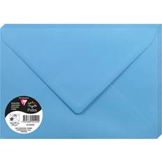 Suministros de Envío y Embalaje Clairefontaine 5652 C Pack de 20 sobres 16,20 x 22,90 x 0,10 cm, color azul turquesa 16.20 x 22.90 x 0.10