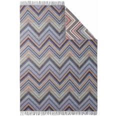 Missoni Chevron Plaid 130x190 cm Multicolor Tæppe Multifarve, Sort