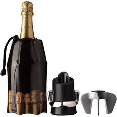 Negro Sets de bar Vacu Vin Accesorios De Cava Set de bar