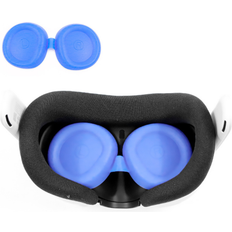 Silikon-Linsenschutz für Meta Quest 3 Schwarz Blue