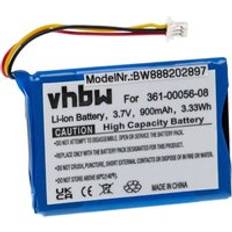 VHBW Battery compatible with Garmin Camper 770 lmtd gps Navigation System Sat Nav 900mAh, 3.7 v, Liion