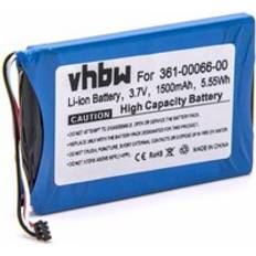 Sat Navs VHBW Battery compatible with Garmin NüviCam lmtd gps Navigation System Sat Nav 1500mAh, 3.7 v, Liion