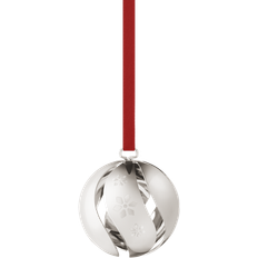 Georg Jensen 2024 Ball Silver Christmas Tree Ornament