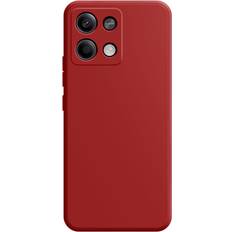 Eiderwood Xiaomi Redmi Note 13 Pro 5G Poco X6 Mat Fleksibel Plastik Cover Rød