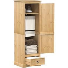 vidaXL Corona Natural Garderobeskab 55x170cm