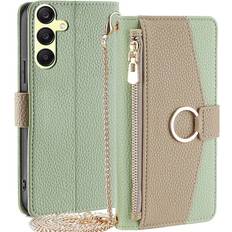 Skalo Samsung A25 5G Makeup Mirror Lompakkokotelo