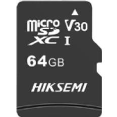 Minneskort & USB-minnen Hikvision Sd-micro Hiksemi (by) 64gb C1 Class 10 Uhs-i Adattatore Hs-tf-c1 (std) 64g /adapter