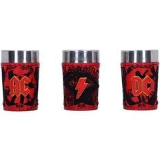 AC/DC Logo Shot Glas-Set 3er-Pack Schnapsglas