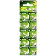 GP Mini LR626 177 Alkaliska Knappcellsbatterier 10 St