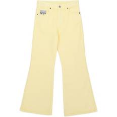 Yellow Trousers N°21 Kid Girl Jeans Cotton - Yellow