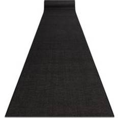 Sisal Stair Carpets RUGSX Sisal Black 70x150cm