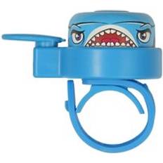 Rosa Cykelringklockor Crazy Safety Blue Shark Bicycle Bell