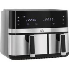 Homcom Dual Air Fryer 8.5L Double Air Fryer