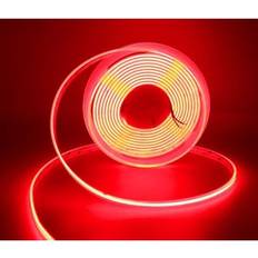 Rosso Lampade a stringa e strisce luminose V-TAC LED COB-320 10W/m 5m 24V 1000lm/m Striscia luminosa