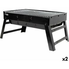 Aktive Bärbar Grill 50 x 23 x 30 cm 2 Enheter