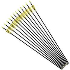 Archery YLA Archery Arrows 26" Recurve Bow Compound Bows Youth Targets Shooting Practice 12 pcs/pack