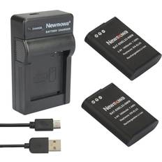 EN-EL23 Replacement Battery 2-Pack and Portable Micro USB Charger kit Nikon EN-EL23 Nikon Coolpix