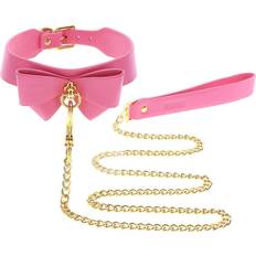 Rosa Bojor Sexleksaker Taboom Collar and Leash