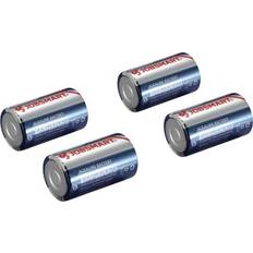 JobSmart 1.5V D Alkaline Batteries, 4-Pack