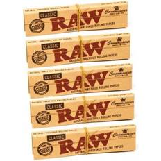 24 Booklets of Connoisseur King Slim Rolling Papers + Roach Tips
