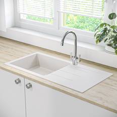 Single Bowl Inset Composite Kitchen Madison