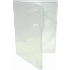 Optical Storage 25 Empty Standard Clear Replacement Boxes Cases for Single DVD Movies #DVBR14CL