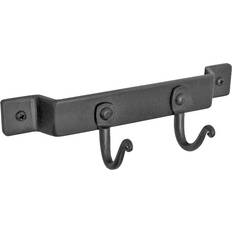 Fireplaces Symple Stuff 2 Hook Bracket Steel Fireplace Tool gray 6.0 H x 25.0 W x 7.0 D cm