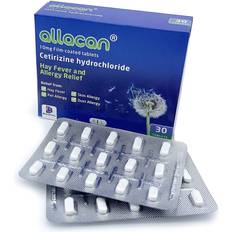 Allacan Cetirizine Hydrochloride 10mg 30pcs Tablet