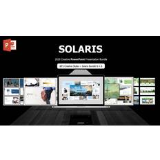 Office Software Creative Business presentation, infographic editible powerpoint template