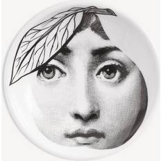 Fornasetti Ashtray Tema e Variazioni n.24 white/black 100% porcelain