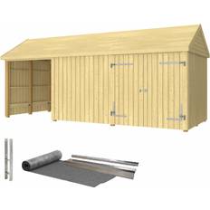 Udhuse Plus Utebod Classic Multi Dobbeldør 3 Moduler (Byggnadsarea )