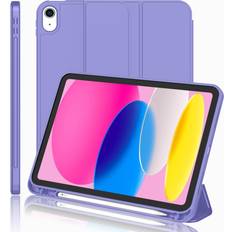 iMieet New iPad 10th Generation Case 2022 10.9 Pencil Holder, Case