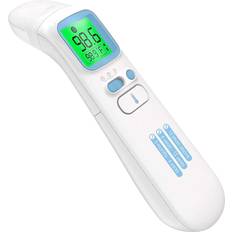 Fever Thermometers GoodBaby Touchless Thermometer for Adults,Forehead and Ear Thermometer for Fever,Infrared Magnetic Thermometer for Kids Adults Surface and Room