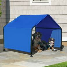 ShelterLogic 5 4 4 ft. Shade Tent for Dogs Cats Animals Blue Large