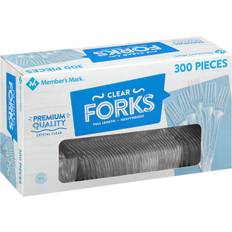 Member's Mark Disposable Cutlery Transparent 300-pack