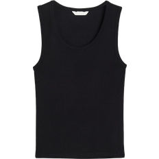 H&M Ribbed Tank Top - Black