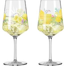 Ritzenhoff Glas Ritzenhoff Sommertau Limoncello Vinglas 54.4cl 2st