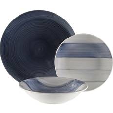 Versa Leanne Dark Blue Spisestel 18stk